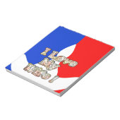 Bloc-note "I Love My Wife" Imprimer (Tourné)