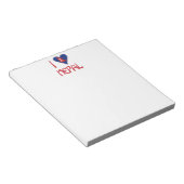 Bloc-note I Love Nepal (Incliné)