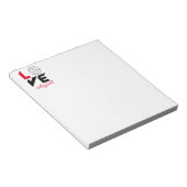 Bloc-note I Love volleyball (Incliné)