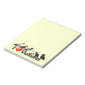 Bloc-note I Love Vultures (Eurasie) (Tourné)