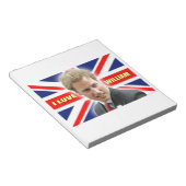 Bloc-note I Love William (Incliné)