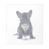Bloc-note I Love YOU - French Bulldog (Devant)