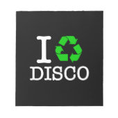 Bloc-note I Recycle Disco (Devant)