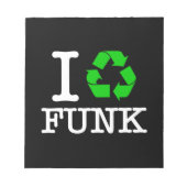 Bloc-note I Recycle Funk (Devant)