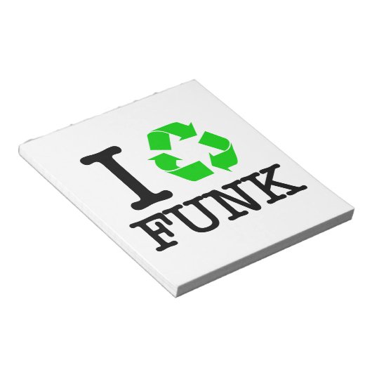 Bloc-note I Recycle Funk (Incliné)