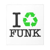 Bloc-note I Recycle Funk (Devant)