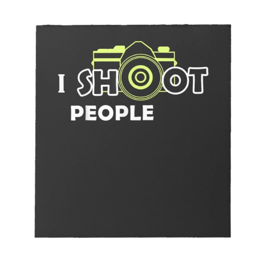 Bloc-note I Shoot People (Devant)