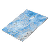 Bloc-note Iceberg bleu cool (Incliné)