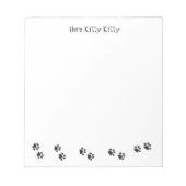 Bloc-note Ici Kitty Kitty Note Pad (Devant)