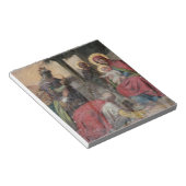 Bloc-note icônerie orthodoxe serbe à l'église de Valjevo. - (Incliné)