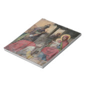 Bloc-note icongraphie orthodoxe serbe à l'église de Valjevo. (Tourné)