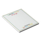 Bloc-note I'd rather be playing Mahjongg or tennis (Incliné)