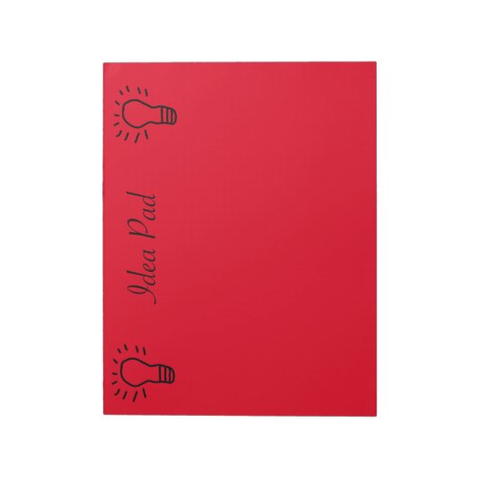 Bloc-note Idea Pad Red (Tourné)