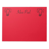 Bloc-note Idea Pad Red (Devant)