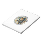 Bloc-note Idée cadeau papa chat astronaute spatial - Astrona (Tourné)