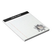 Bloc-note Idées cadeaux de baseball créatives (Incliné)