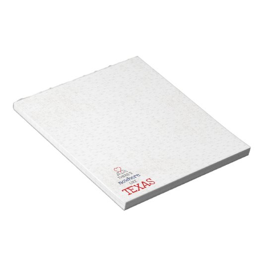 Bloc-note Il n'y a nulle part comme le Texas (Incliné)