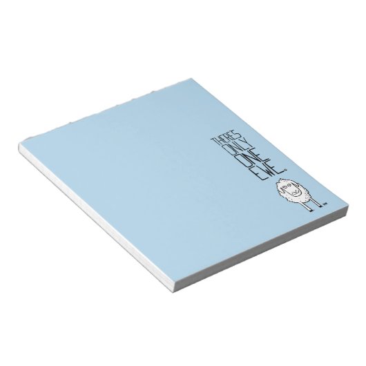 Bloc-note Il n'y a qu'une seule Ewe™ (Incliné)