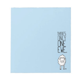Bloc-note Il y a seulement un Ewe™