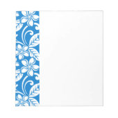 BLOC-NOTE ÎLE PLUMERIA (CIEL BLEU) (Devant)