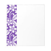 BLOC-NOTE ÎLE PLUMERIA (PURPLE) (Devant)