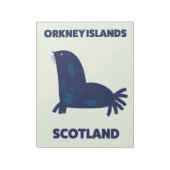 Bloc-note Îles Orkney, Écosse (Tourné)
