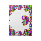 Bloc-note Illusion des coeurs par Kenneth Yoncich (Tourné)