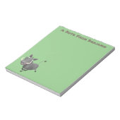 Bloc-note Illustration amusante d'un cochon de phacochère af (Tourné)