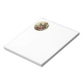 Bloc-note Illustration classique de l'arbre du Père Noël joy (Tourné)