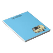 Bloc-note Illustration classique de van (Incliné)