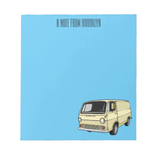 Bloc-note Illustration classique de van