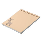 Bloc-note Illustration d'âne miniature joyeux (Tourné)