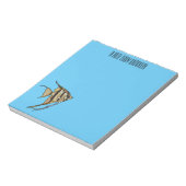 Bloc-note Illustration d'angelfish (Tourné)