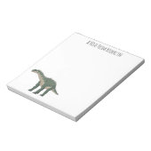 Bloc-note Illustration de Barapasaurus (Tourné)