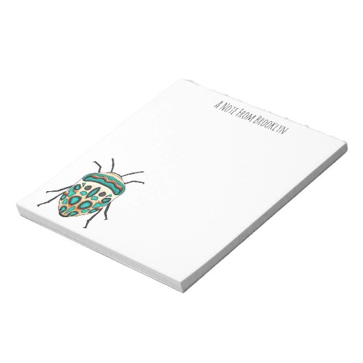 Bloc-note Illustration de bug Picasso (Tourné)