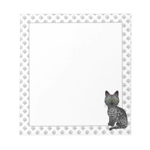 Bloc-note Illustration de chat de dessin animé mignon Egypti