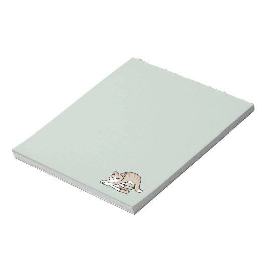 Bloc-note Illustration de chat Lover - Curled Up & Cosy (Tourné)