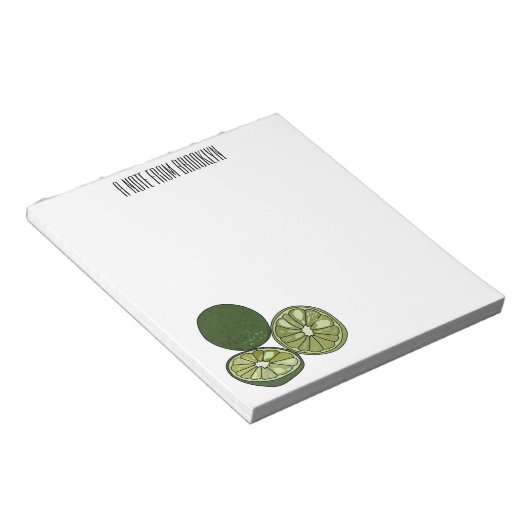 Bloc-note Illustration de chaux Kaffir (Incliné)