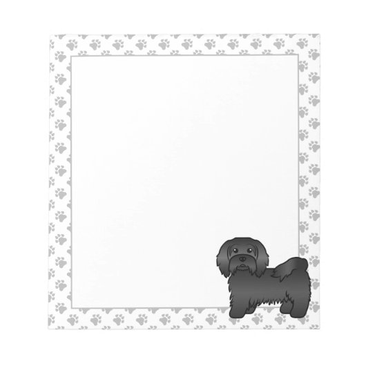 Bloc-note Illustration de chien de dessin animé mignon Havan (Devant)
