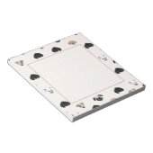 Bloc-note Illustration de Chiens De Chien De Chien De Chien  (Incliné)