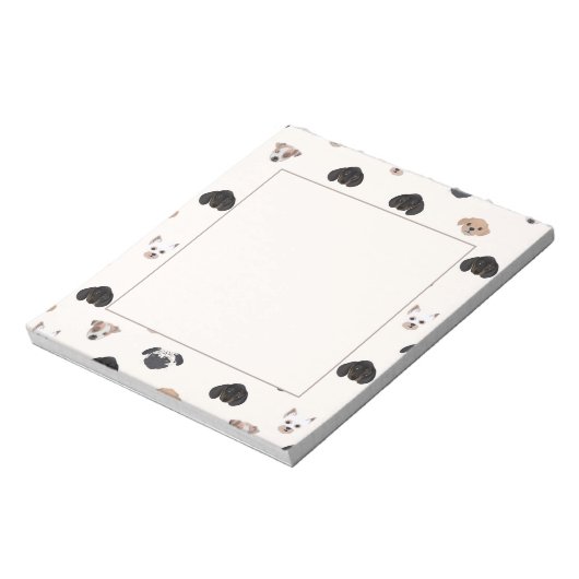 Bloc-note Illustration de Chiens De Chien De Chien De Chien  (Tourné)