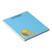 Bloc-note Illustration de citron (Incliné)
