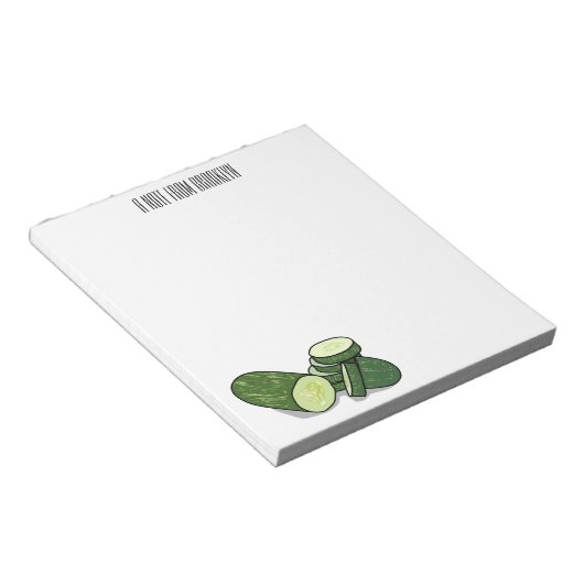 Bloc-note Illustration de combre (Incliné)
