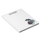 Bloc-note Illustration de cyclo-pousse (Incliné)