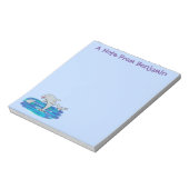 Bloc-note Illustration de dauphins heureux adorables (Tourné)