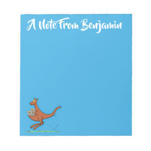 Bloc-note Illustration de dessin animé Cute kangaroo et koal