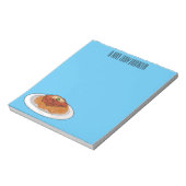 Bloc-note illustration de dessin animé de spaghettis (Tourné)