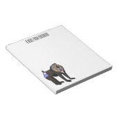 Bloc-note Illustration de dessin animé Mandrill (Incliné)