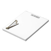 Bloc-note Illustration de dessin animé sur la harpe (Tourné)