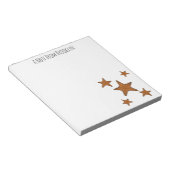 Bloc-note Illustration de dessin de Starfish (Incliné)